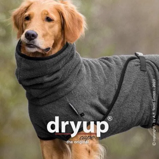 DRYUP CAPE® Hundebademantel Grau