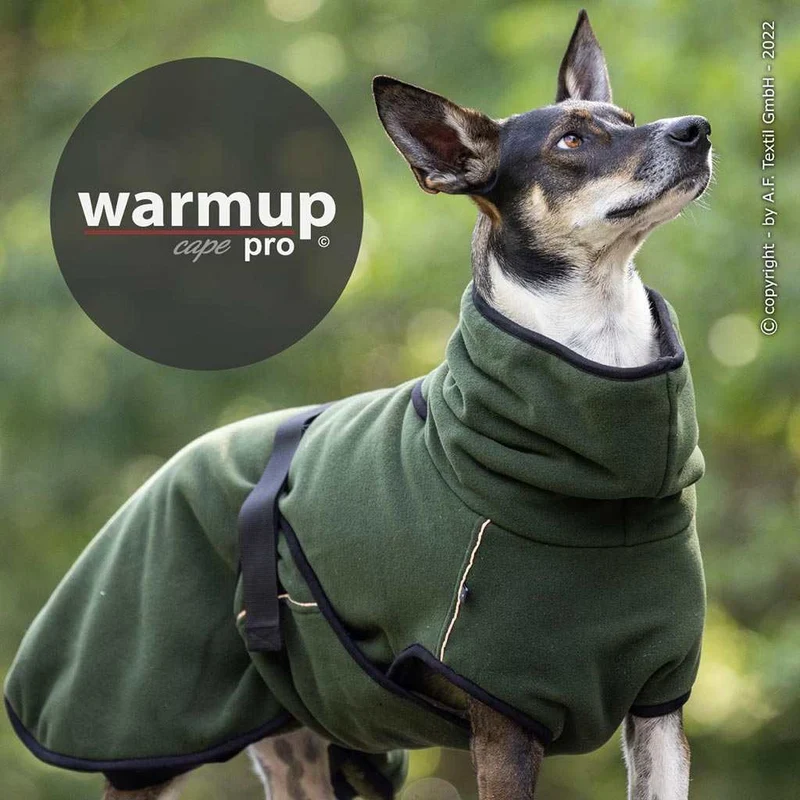 WARMUP CAPE PRO® Wendecape Grün