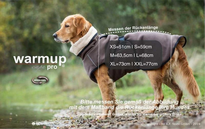 WARMUP CAPE PRO® Wendecape Grün