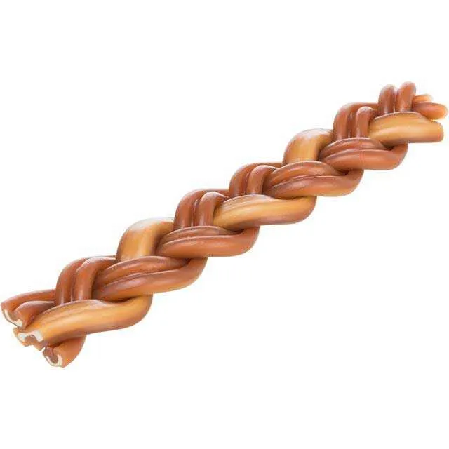 Kauzopf mit Ochsenziemer 15 cm Kauknochen