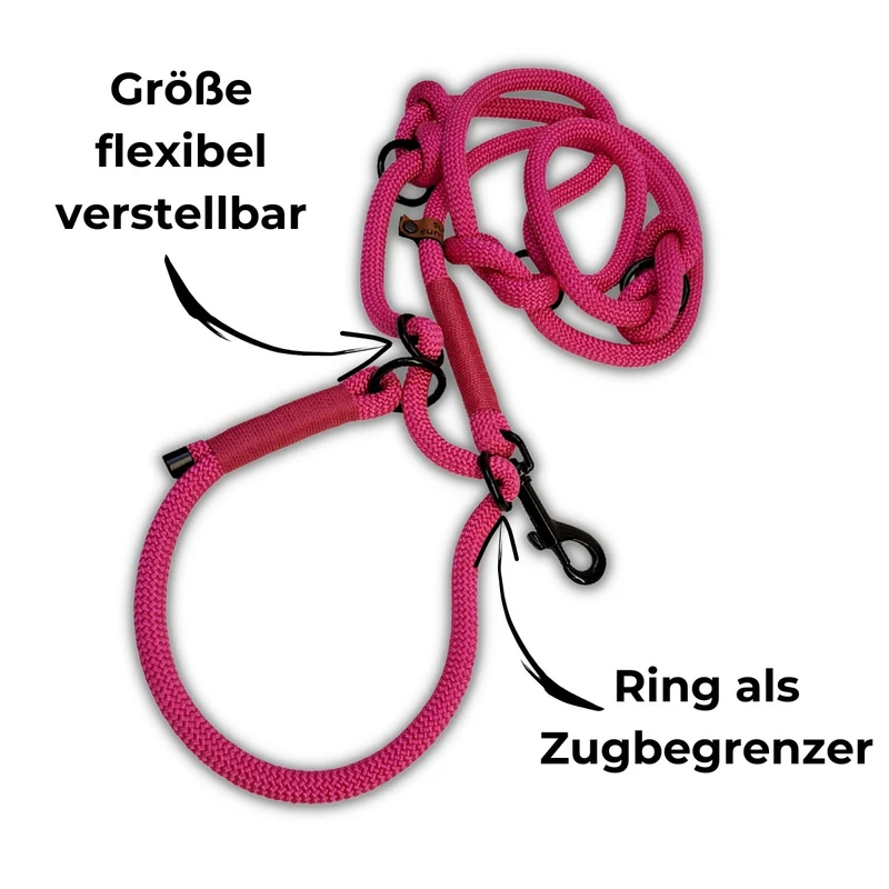 Retrieverleine Tauseil | Pinky Fuchsia