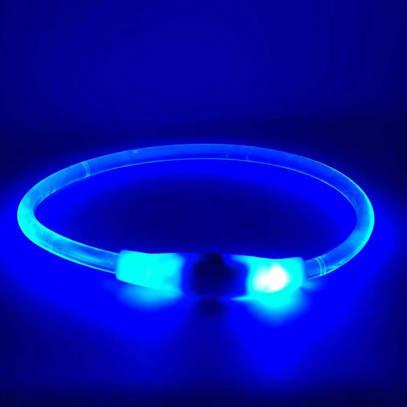 LED-Leuchthalsband / Leuchtring für Hunde
