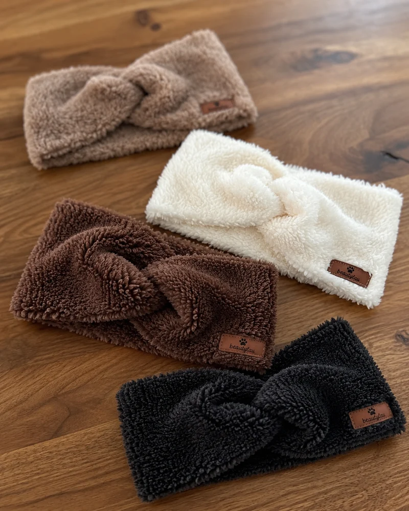 Stirnband Teddy Damen warm