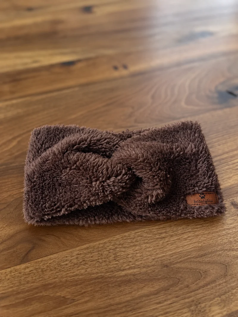 Stirnband Teddy Damen warm