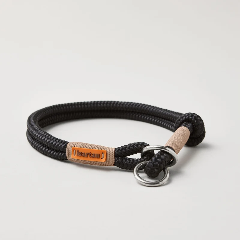 Zugstopp-Halsband Black Mamba BEIGE