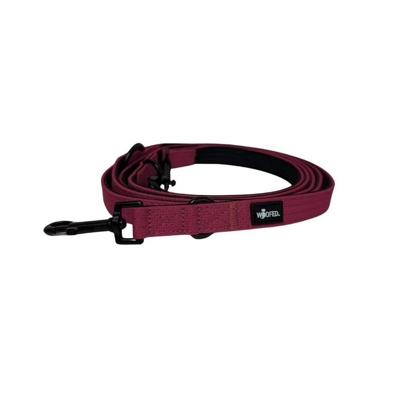 Nylon Classic Führleine Bordeaux