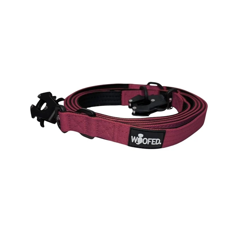 Nylon Tactical Führleine Bordeaux