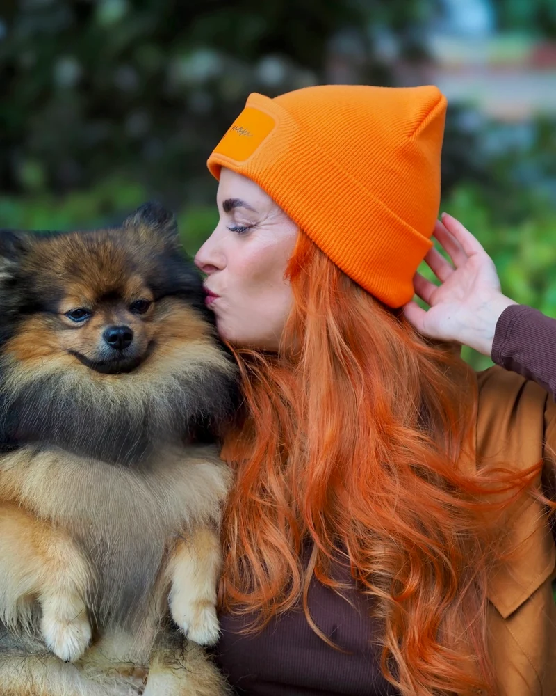 Dog Mom Beanie | Individuell beplottet
