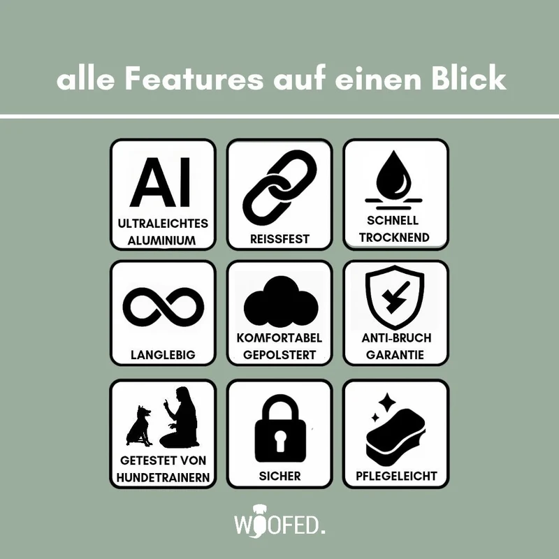 taktisches Nylon Halsband für kleine Hunde Sage Green