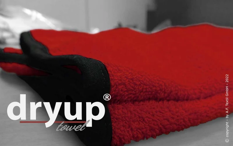 DRYUP® Hundehandtuch Rot