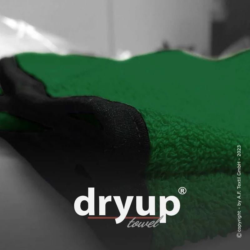DRYUP® Hundehandtuch Dunkel-Grün