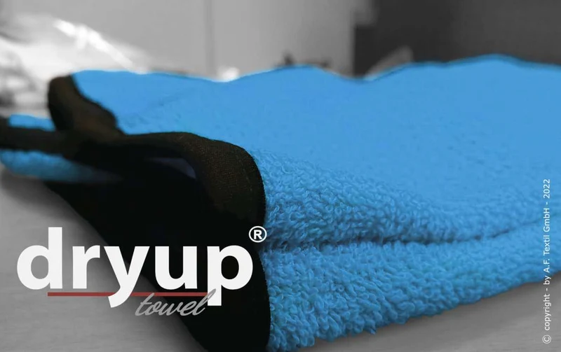 DRYUP® Hundehandtuch Hellblau