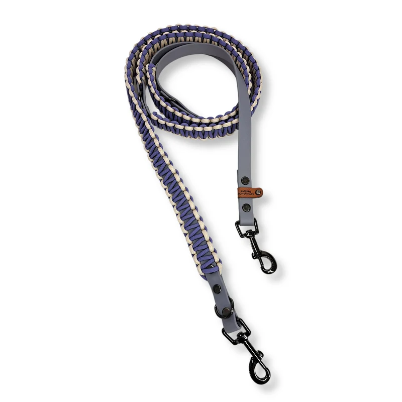 Leine mit Paracord | Lila Vibes
