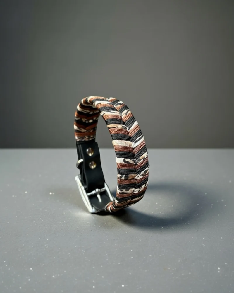 Hundehalsband Paracord mit BioThane®