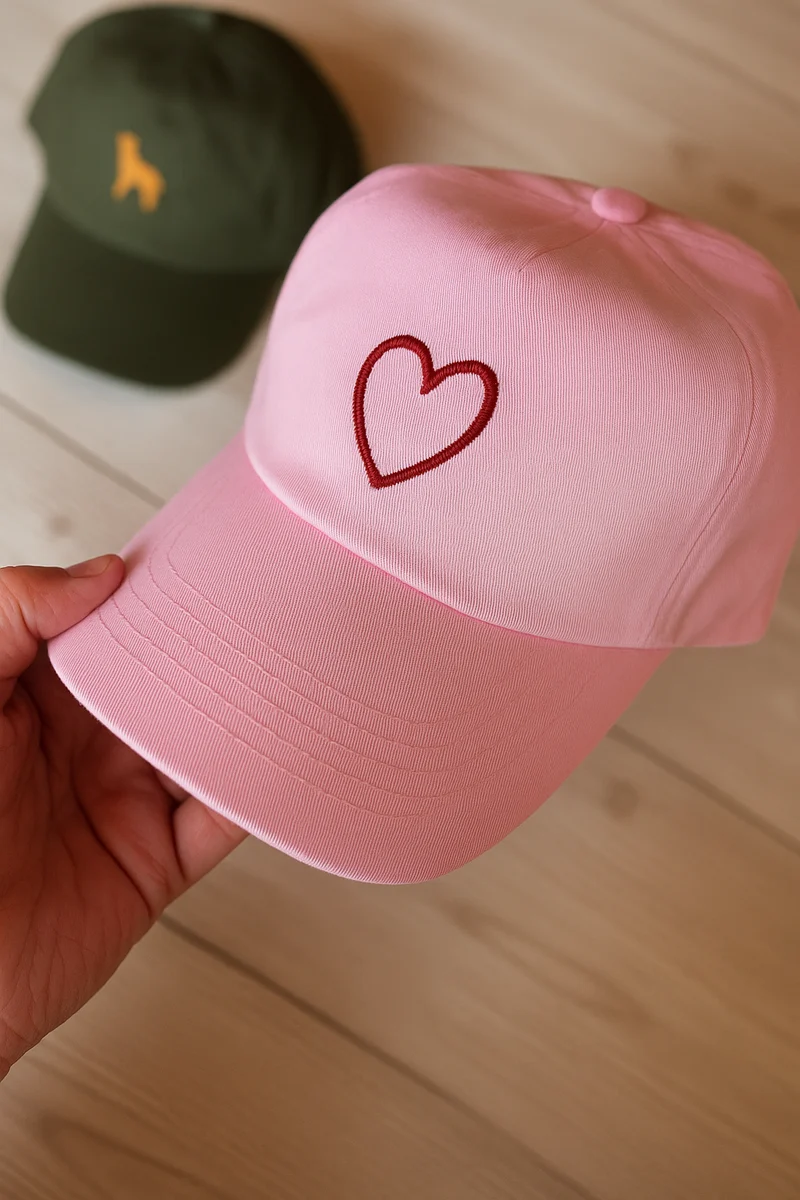 Individuelle Cap mit Wunschmotiv bestickt personalisiert