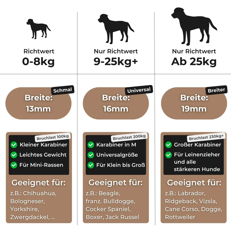 BioThane Hundeleine | Beige
