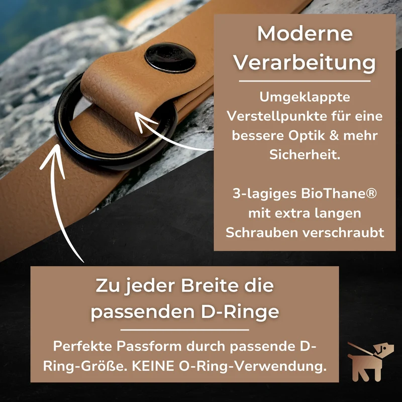 BioThane Hundeleine | Beige
