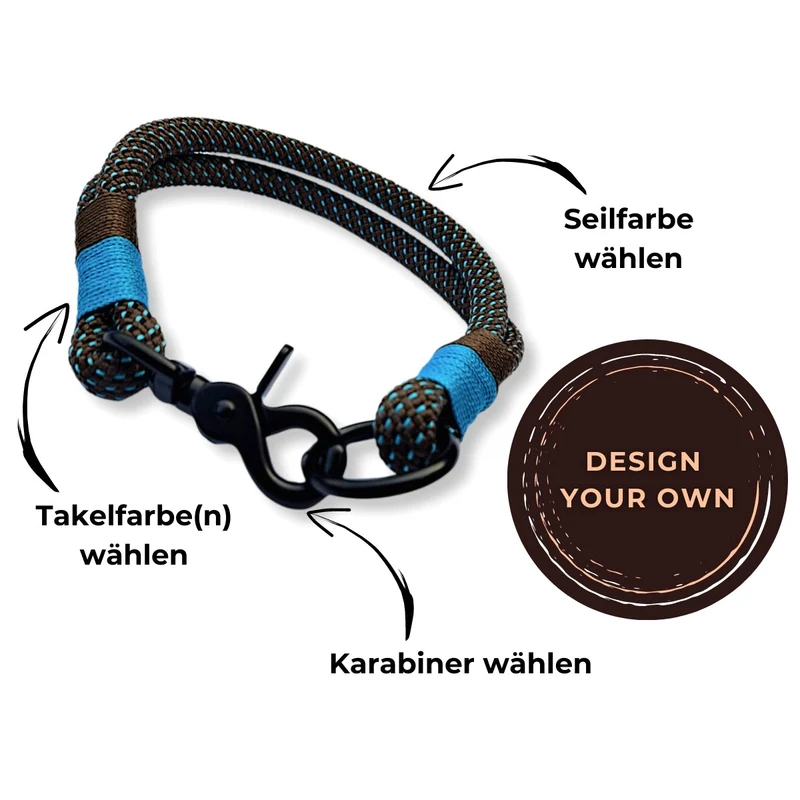 Tau-Halsband mehrfarbig *DESIGN YOUR OWN*