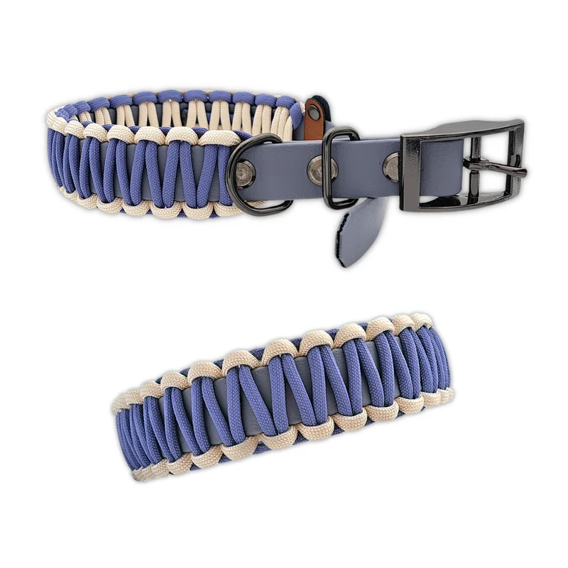 Halsband mit Paracord | Lila Vibes