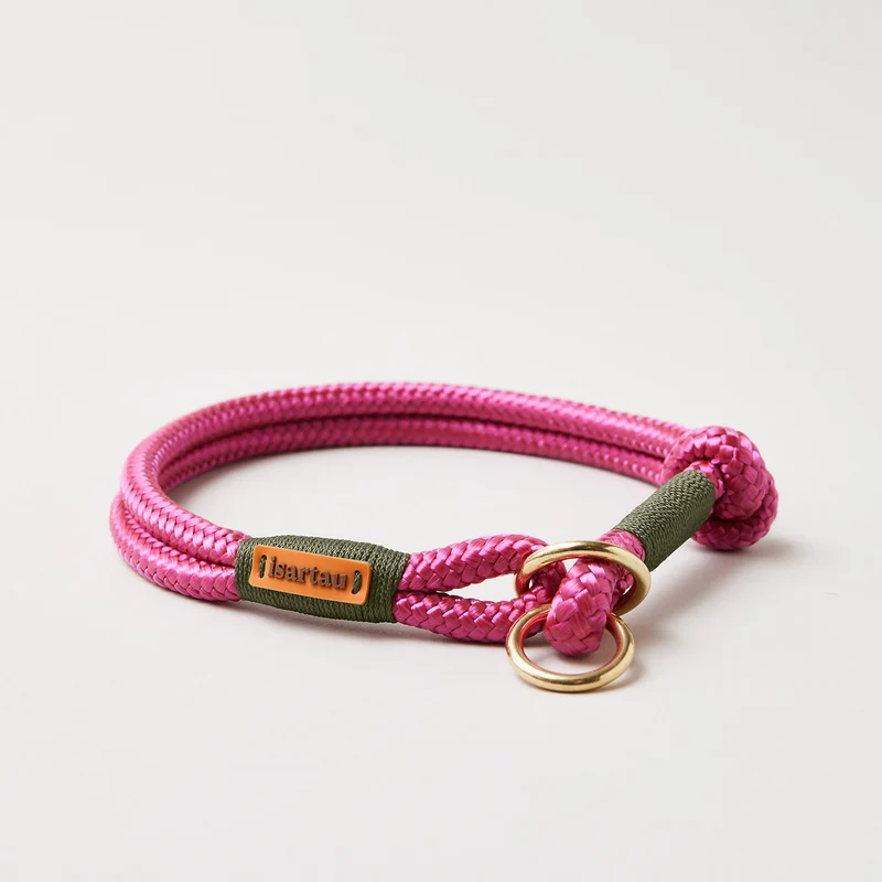 Zugstopp-Halsband Viva Magenta OLIV