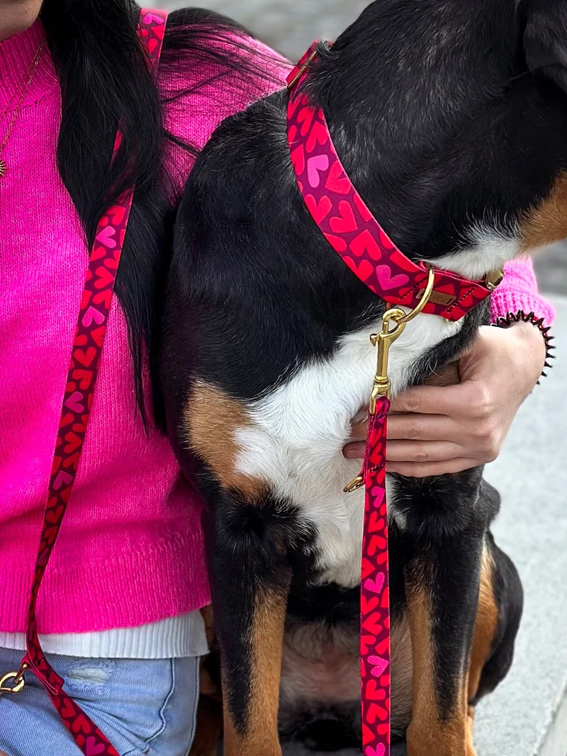 Designerhalsband HERZKLOPFEN