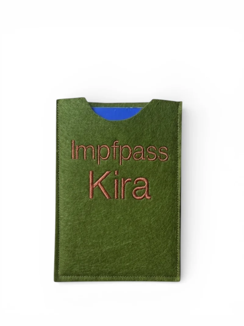 Impfpass Hülle für Hunde personalisiert
