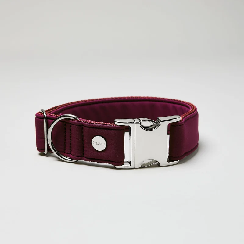Welpenhalsband Softie BURGUNDER