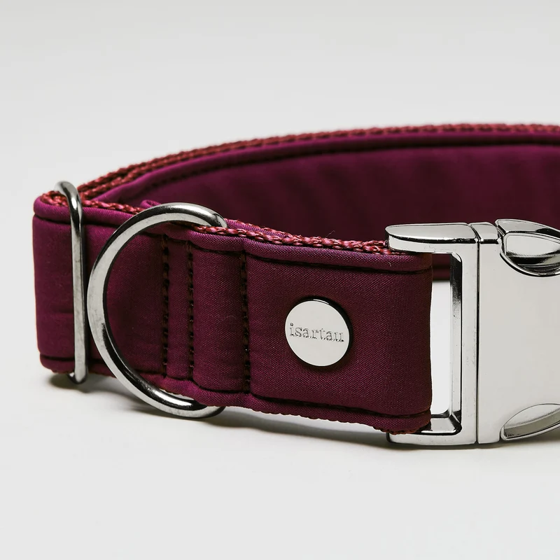 Welpenhalsband Softie BURGUNDER