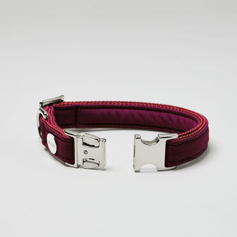 Welpenhalsband Softie BURGUNDER