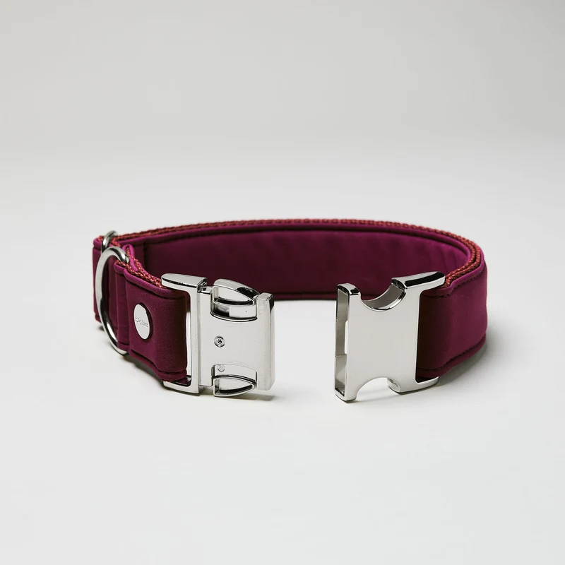 Welpenhalsband Softie BURGUNDER