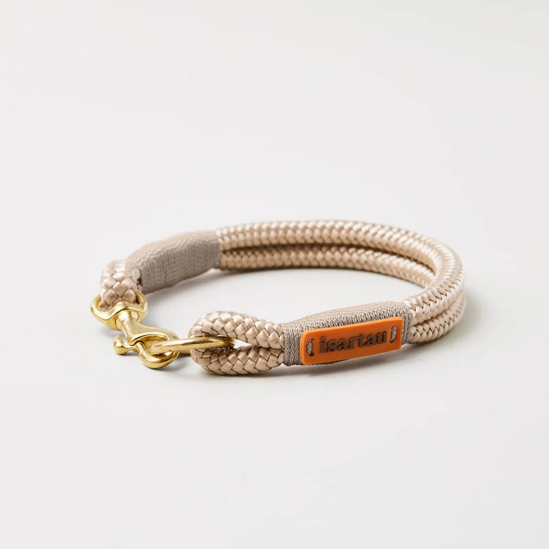 Festes Halsband Wood Owl SAND