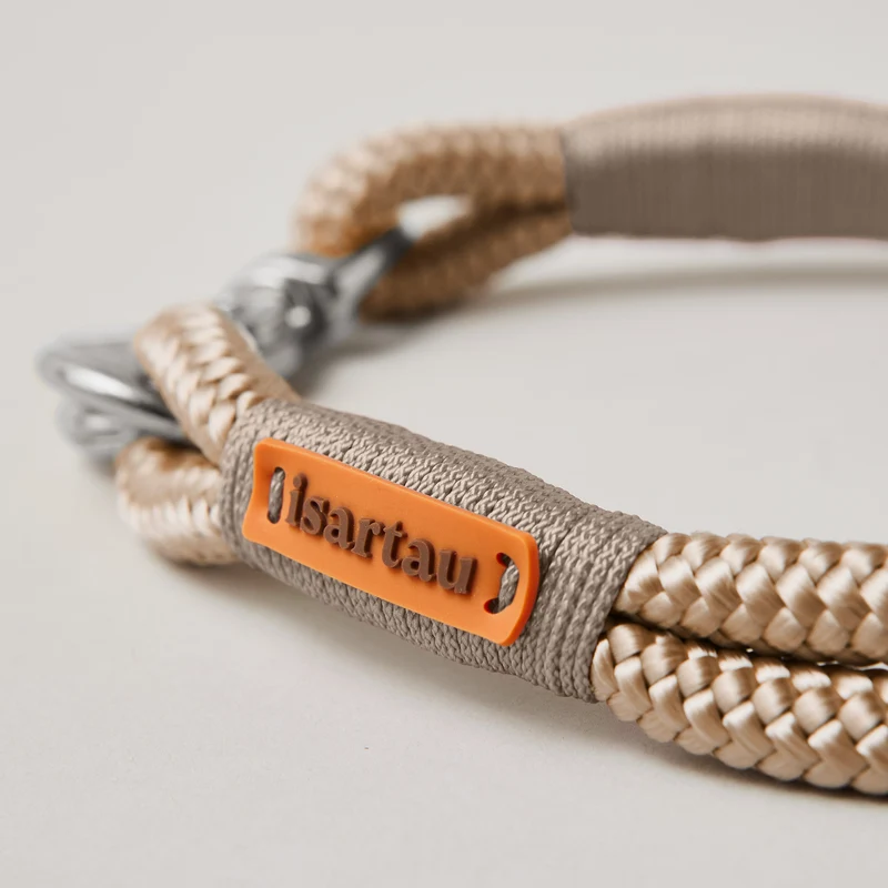 Festes Halsband Wood Owl SAND