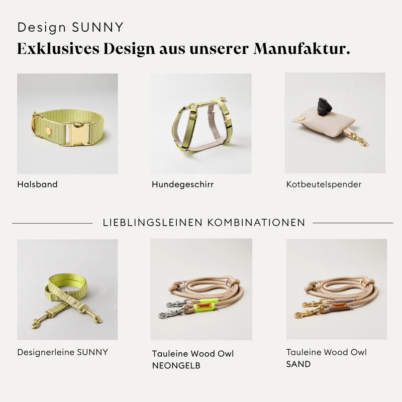 Designerleine SUNNY, 190 cm (Standard)