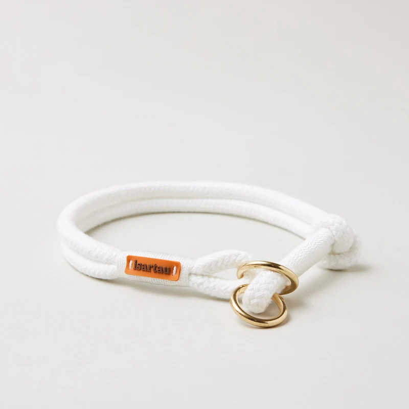 Zugstopp-Halsband Pure Breeze WEISS