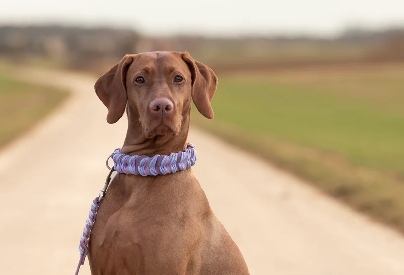 Fettleder Hundehalsband und Leine – individuell