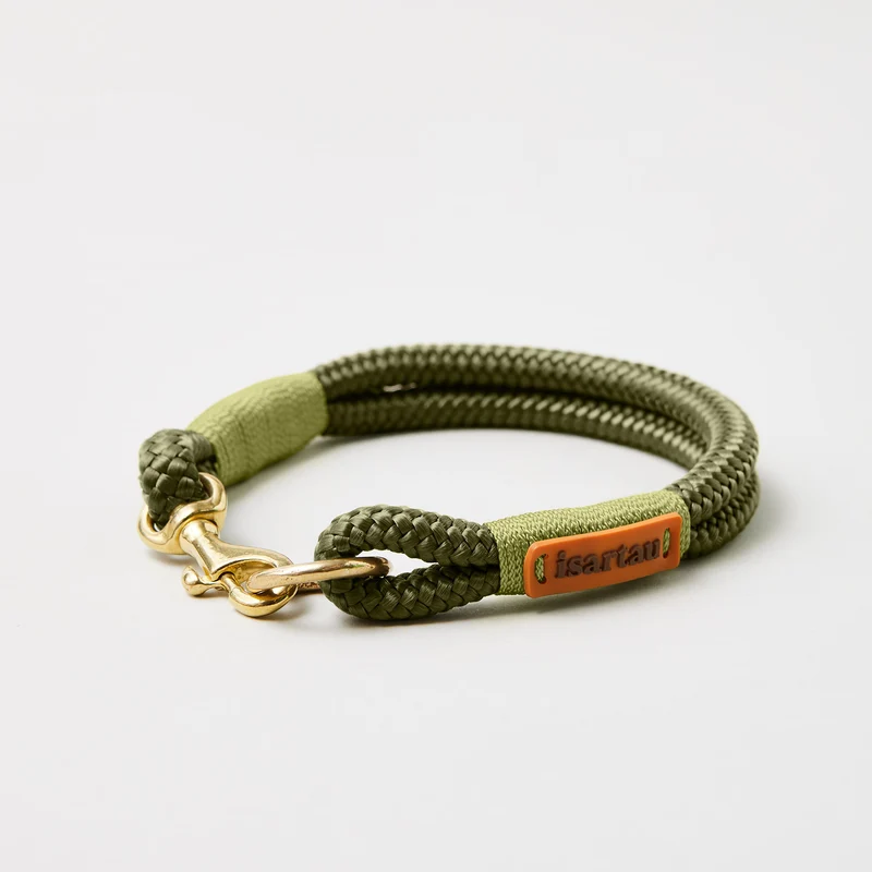 Festes Halsband Olive Grove MOOS