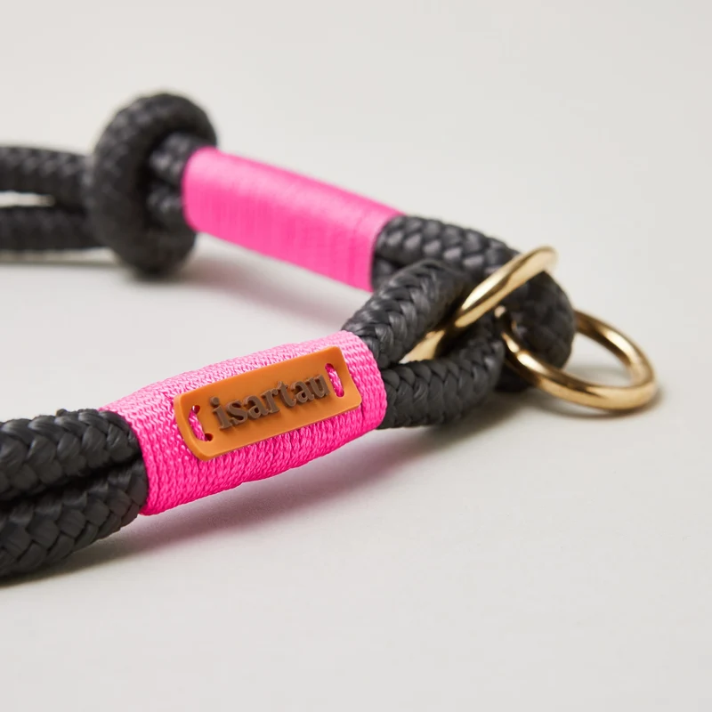 Zugstopp-Halsband Heaven's Rock NEONPINK