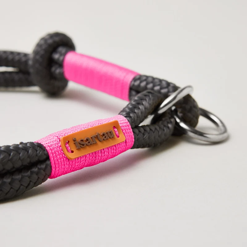 Zugstopp-Halsband Heaven's Rock NEONPINK