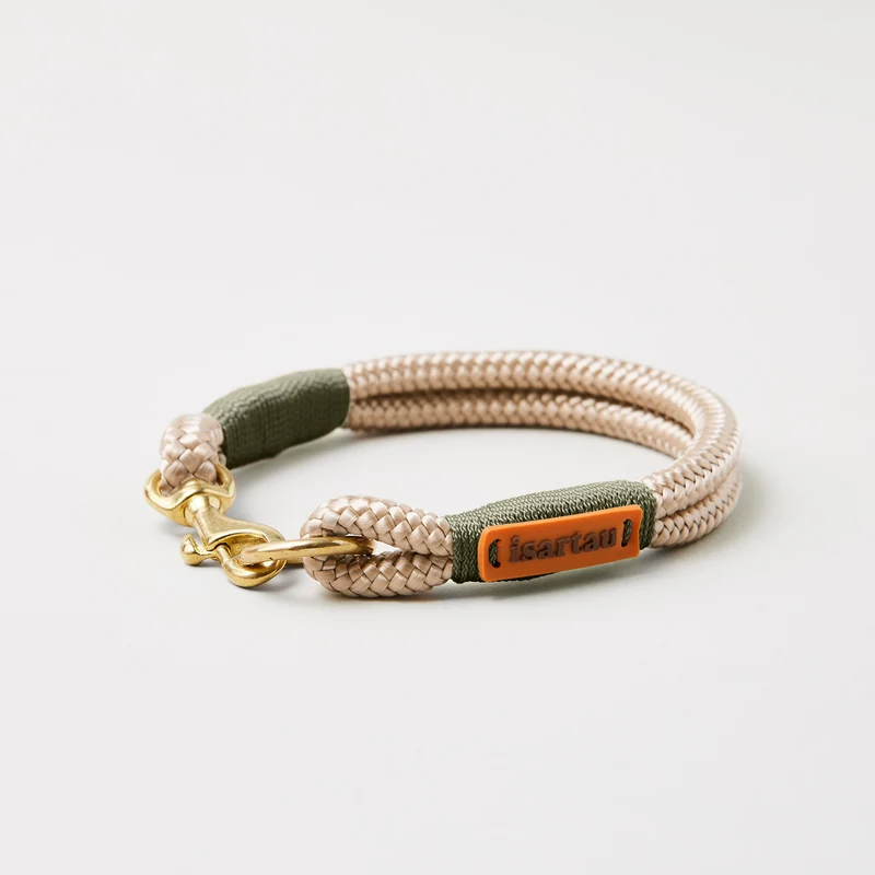 Festes Halsband Wood Owl OLIV