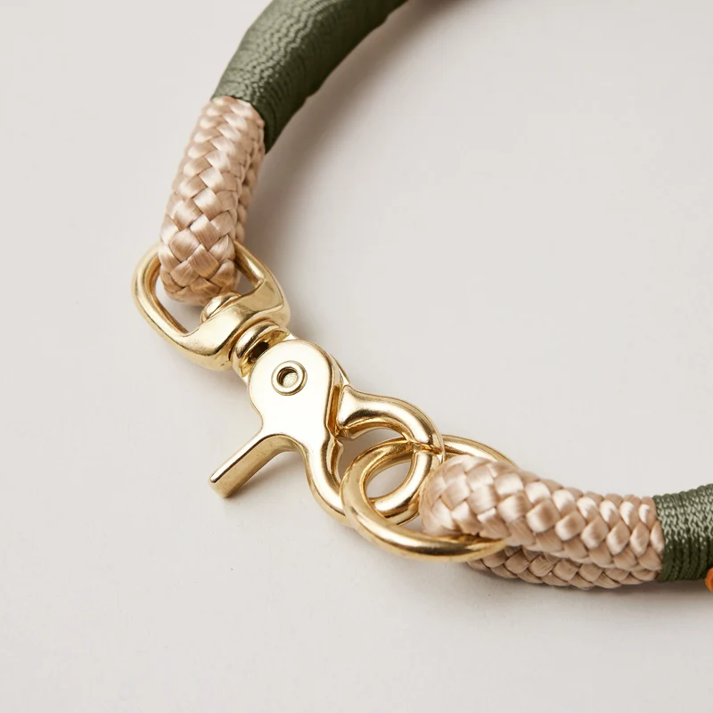 Festes Halsband Wood Owl OLIV
