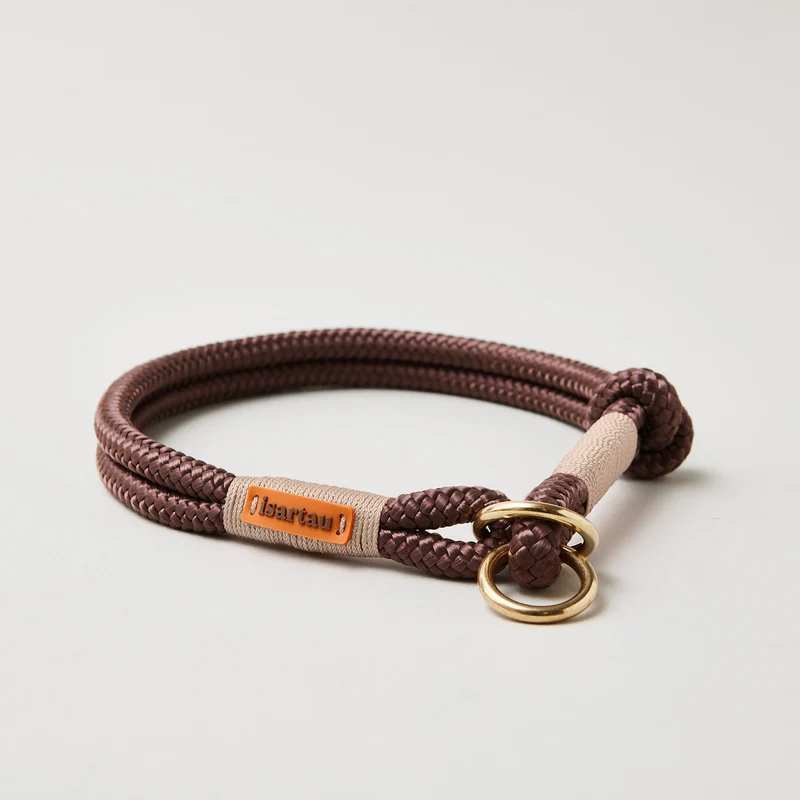 Zugstopp-Halsband Classy Chestnut BEIGE