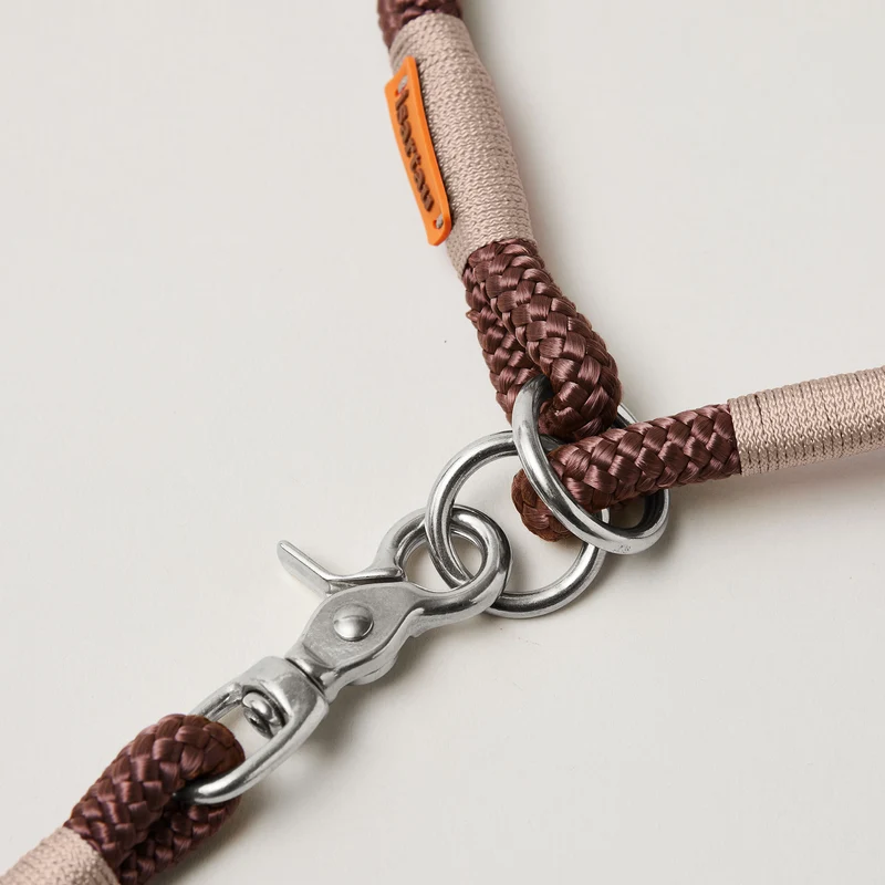 Zugstopp-Halsband Classy Chestnut BEIGE