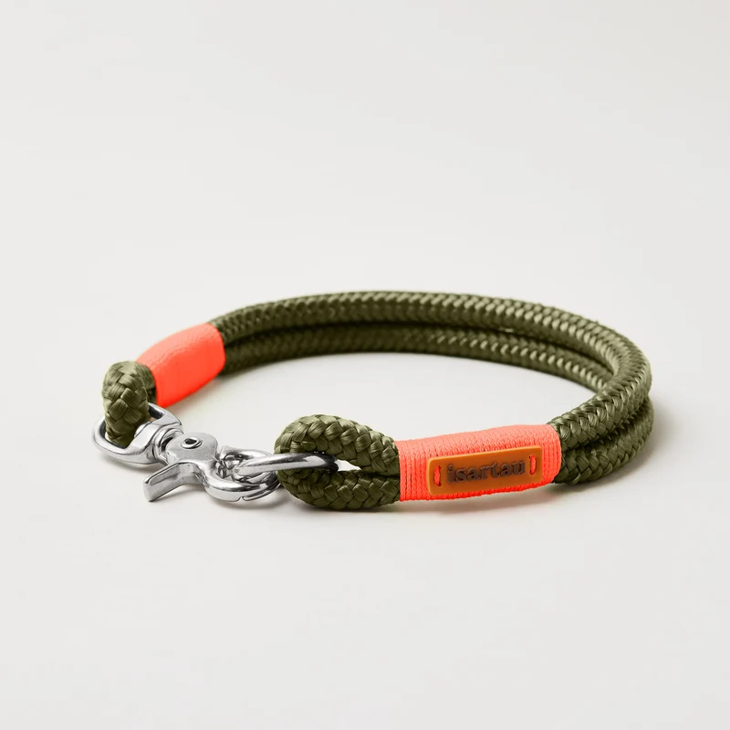 Festes Halsband Olive Grove NEONORANGE