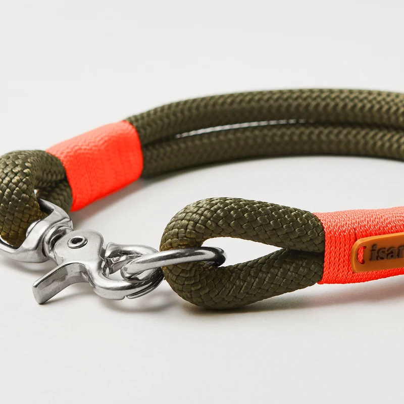 Festes Halsband Olive Grove NEONORANGE