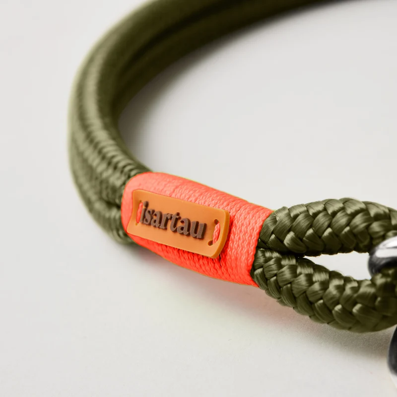 Festes Halsband Olive Grove NEONORANGE