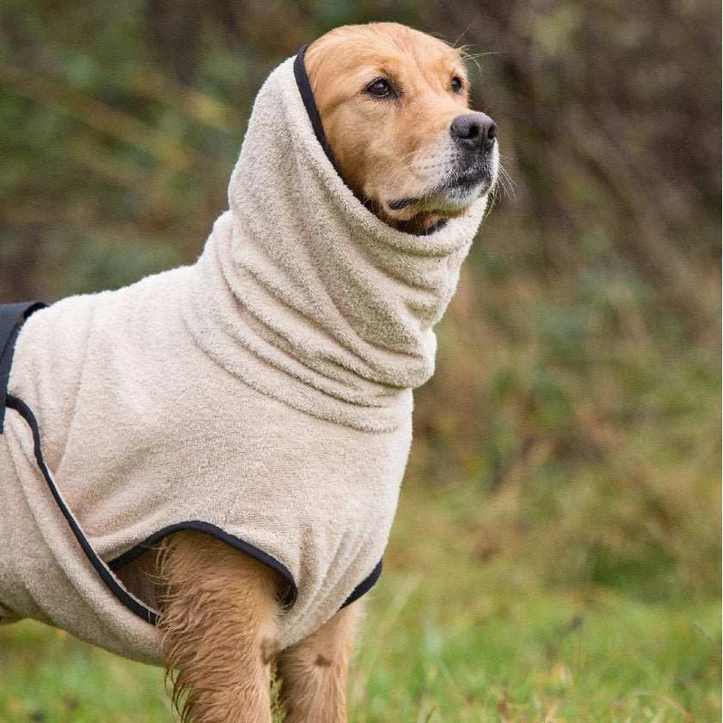 DRYUP CAPE® Hundebademantel Beige