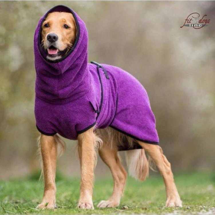 DRYUP CAPE® Hundebademantel Lila