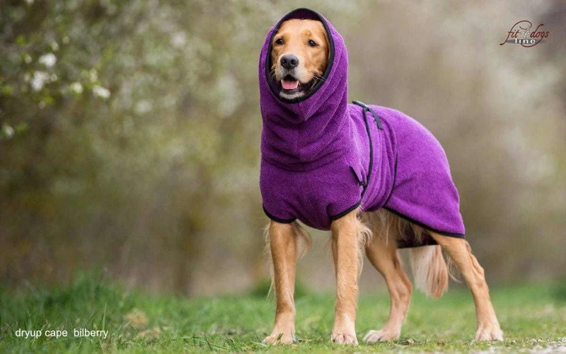 DRYUP CAPE® Hundebademantel Lila