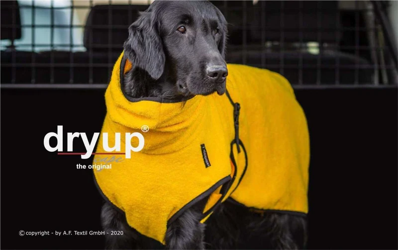 DRYUP CAPE® Hundebademantel Gelb