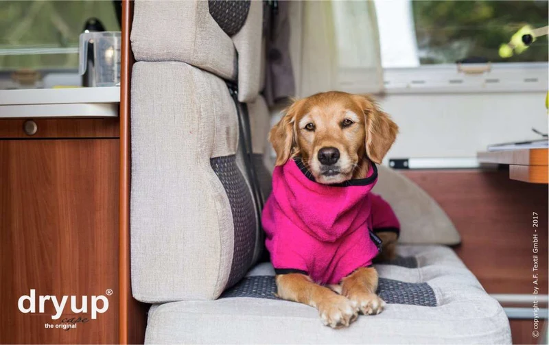 DRYUP CAPE® Hundebademantel Pink